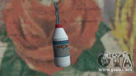 Una botella de alcohol blanco para GTA San Andreas