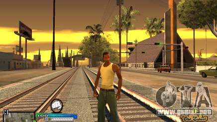 C-HUD Old School para GTA San Andreas