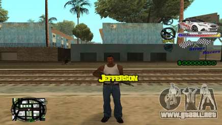 HUD Races para GTA San Andreas