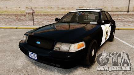 Ford Crown Victoria 2008 LCHP [ELS] para GTA 4