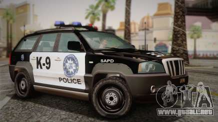 NFS Suv Rhino Light - Police car 2004 para GTA San Andreas