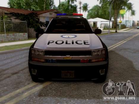 Chevrolet TrailBlazer Police para GTA San Andreas