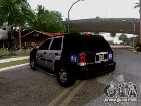 Chevrolet TrailBlazer Police para GTA San Andreas