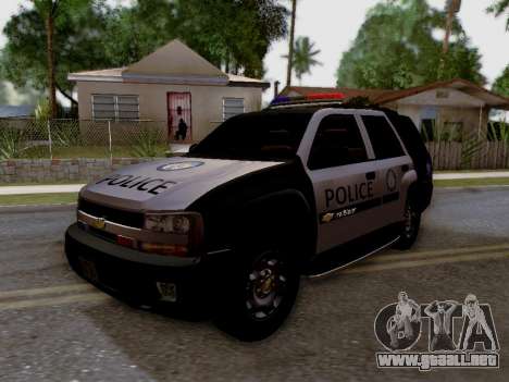 Chevrolet TrailBlazer Police para GTA San Andreas