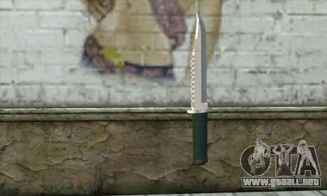 Cuchillo para GTA San Andreas