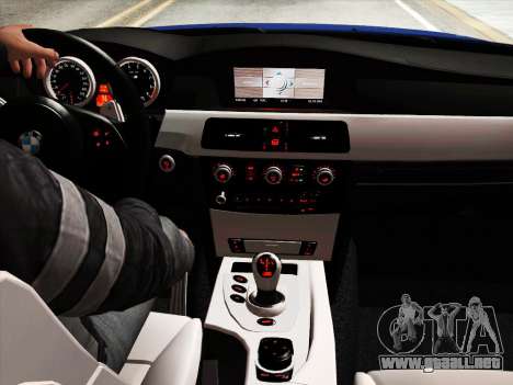 BMW M5 E60 2010 para GTA San Andreas