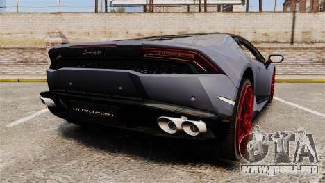 Lamborghini Huracan 2014 para GTA 4
