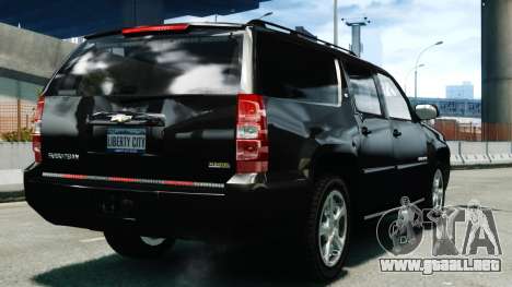 Chevrolet Suburban 2008 FBI [ELS] para GTA 4