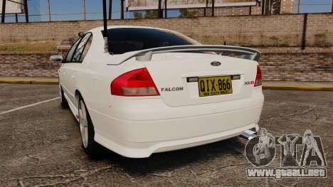 Ford Falcon XR8 Police Unmarked [ELS] para GTA 4