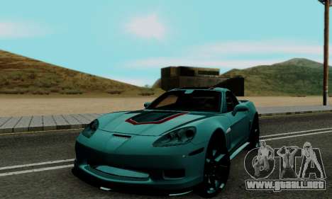 Chevrolet Corvette Grand Sport 2010 para GTA San Andreas