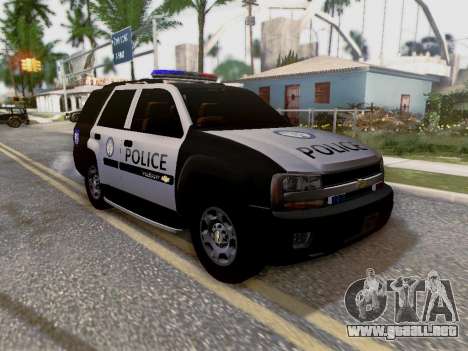 Chevrolet TrailBlazer Police para GTA San Andreas