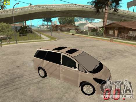 Toyota Estima KZ Edition 4wd para GTA San Andreas