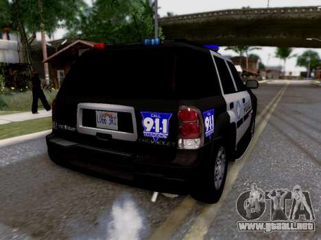 Chevrolet TrailBlazer Police para GTA San Andreas