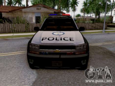 Chevrolet TrailBlazer Police para GTA San Andreas