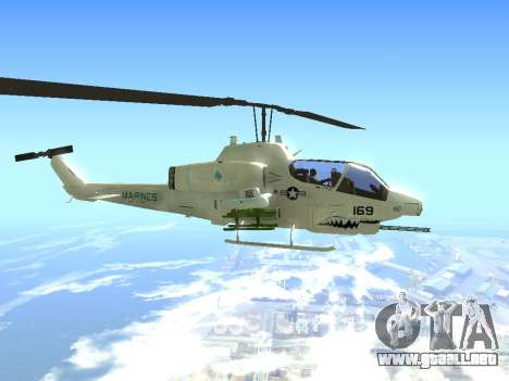 AH-1W Super Cobra para GTA San Andreas