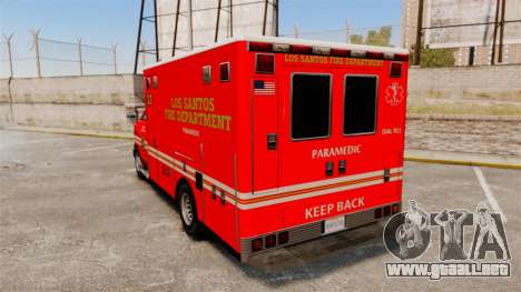 Brute LSFD Paramedic para GTA 4