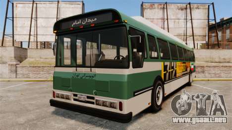 Iraní de pintura de autobuses para GTA 4