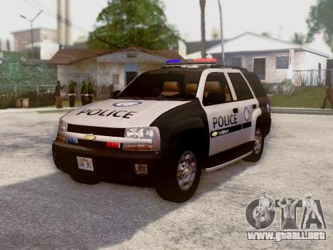 Chevrolet TrailBlazer Police para GTA San Andreas