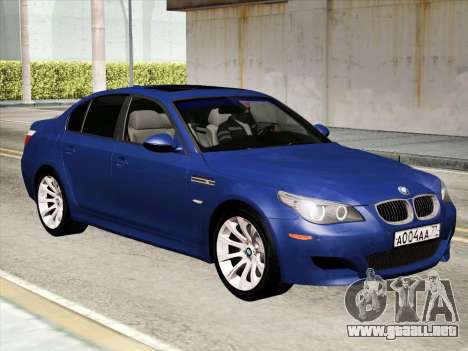 BMW M5 E60 2010 para GTA San Andreas