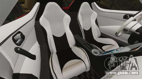 Koenigsegg Agera R [EPM] NFS para GTA 4