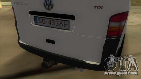 Volkswagen T5 Transporter para GTA Vice City