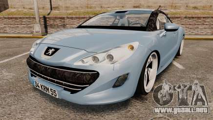 Peugeot RCZ para GTA 4