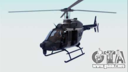 Bell 407 SAPD para GTA San Andreas