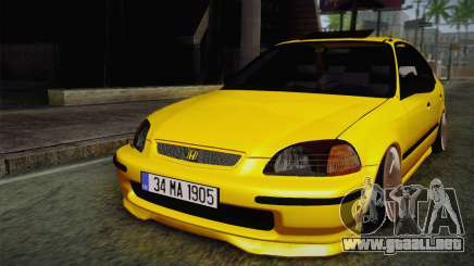 Honda Civic Edit Mehmet ALAN para GTA San Andreas