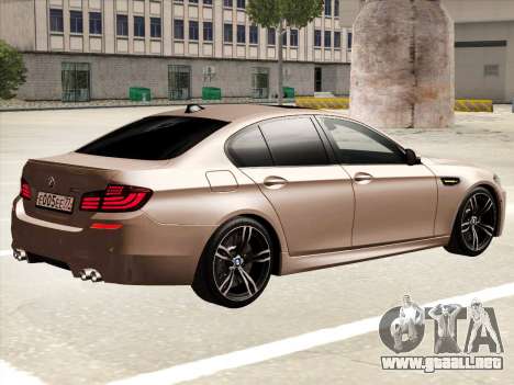 BMW M5 F10 2012 para GTA San Andreas