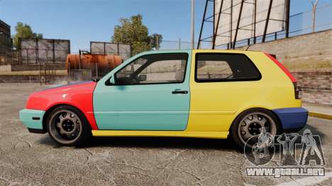 Volkswagen Golf MK3 Harlequin para GTA 4