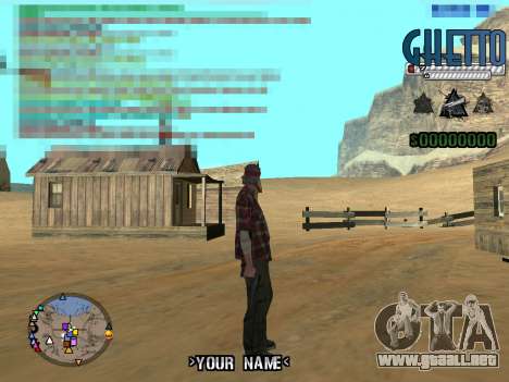 C-Hud Ghetto para GTA San Andreas