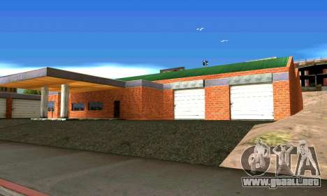 Nuevo garaje en San Fierro para GTA San Andreas