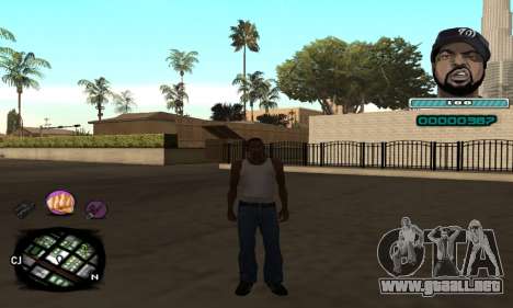 C-HUD Ice Cube para GTA San Andreas