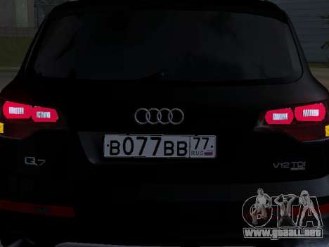 Audi Q7 para GTA San Andreas