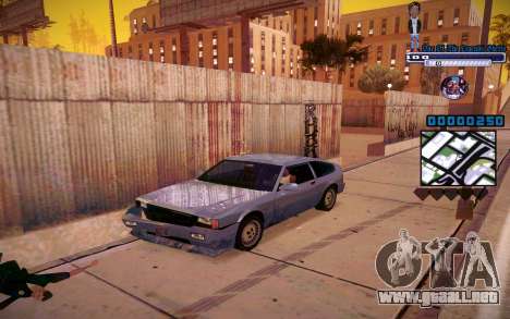 C-HUD One Of The Legends Ghetto para GTA San Andreas
