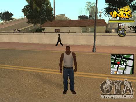 Vagos Gang HUD para GTA San Andreas