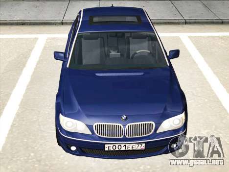 BMW 760Li para GTA San Andreas