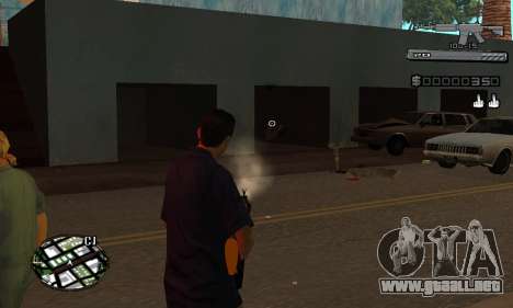 C-HUD Smoke para GTA San Andreas
