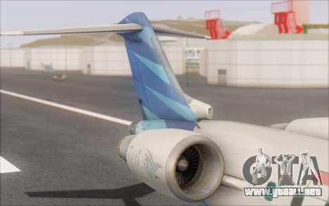 Garuda Indonesia Bombardier CRJ-700 para GTA San Andreas