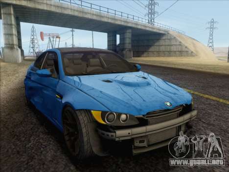 BMW M3 E92 2008 para GTA San Andreas