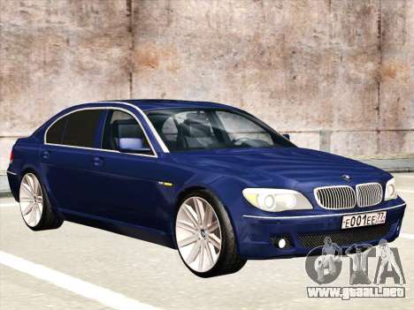 BMW 760Li para GTA San Andreas