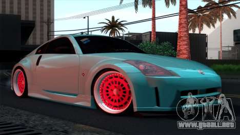 Nissan 350Z Minty Fresh para GTA San Andreas