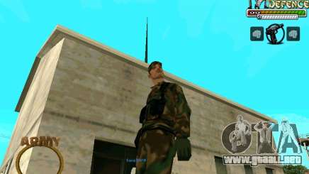 C-HUD Army para GTA San Andreas