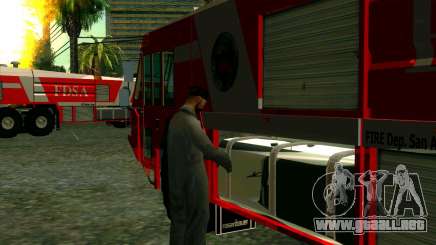 Realista de la estación de bomberos en Las Venturas para GTA San Andreas