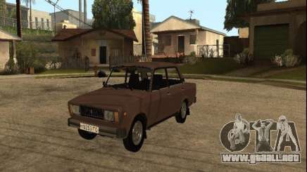 VAZ 2105 versión temprana para GTA San Andreas
