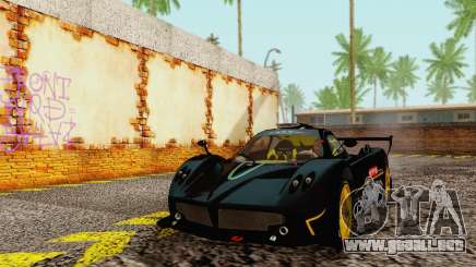 Pagani Zonda Type R Black para GTA San Andreas