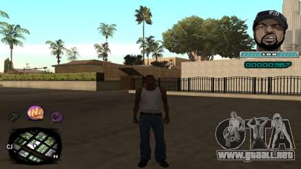 C-HUD Ice Cube para GTA San Andreas