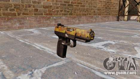 Pistola FN Five seveN Otoño para GTA 4