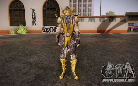 Escorpión из Mortal Kombat 9 para GTA San Andreas