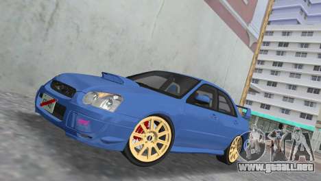 Subaru Impreza WRX STI 2005 para GTA Vice City